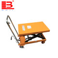 0.8ton Factory supply hydraulic movable hand lift scissor table for sale